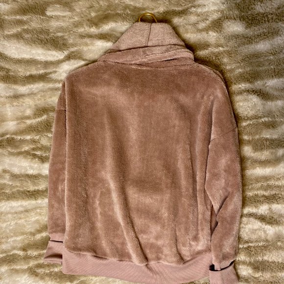 Mondetta Fuzzy Mock Neck Sweatshirt - Picture 2 of 2